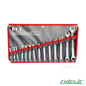 مجموعه 14 عددی آچار یکسر رینگی پی ای تی مدل HSET04-014B