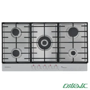 اجاق گاز استیل مونوگرام مدل MGBH 915 XS 51 GE PRO