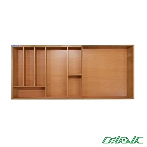 جای قاشق چنگال چوبی قابل رگلاژ ملونی مدل 3201-1