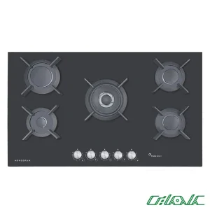 اجاق گاز شیشه ای مونوگرام مدل MGBH 915 XS 85 GE PRO