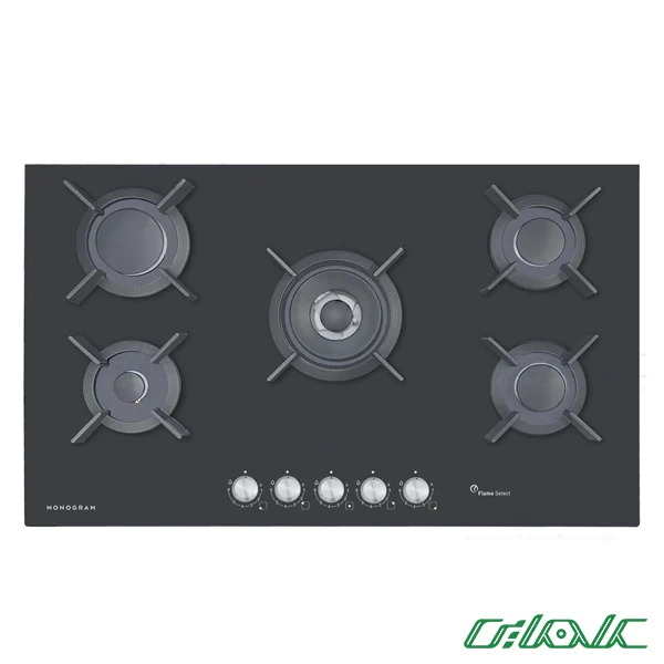اجاق گاز شیشه ای مونوگرام مدل MGBH 915 XS 85 GE PRO